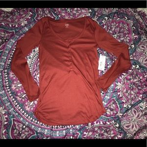 Henley Long Sleeve Shirt